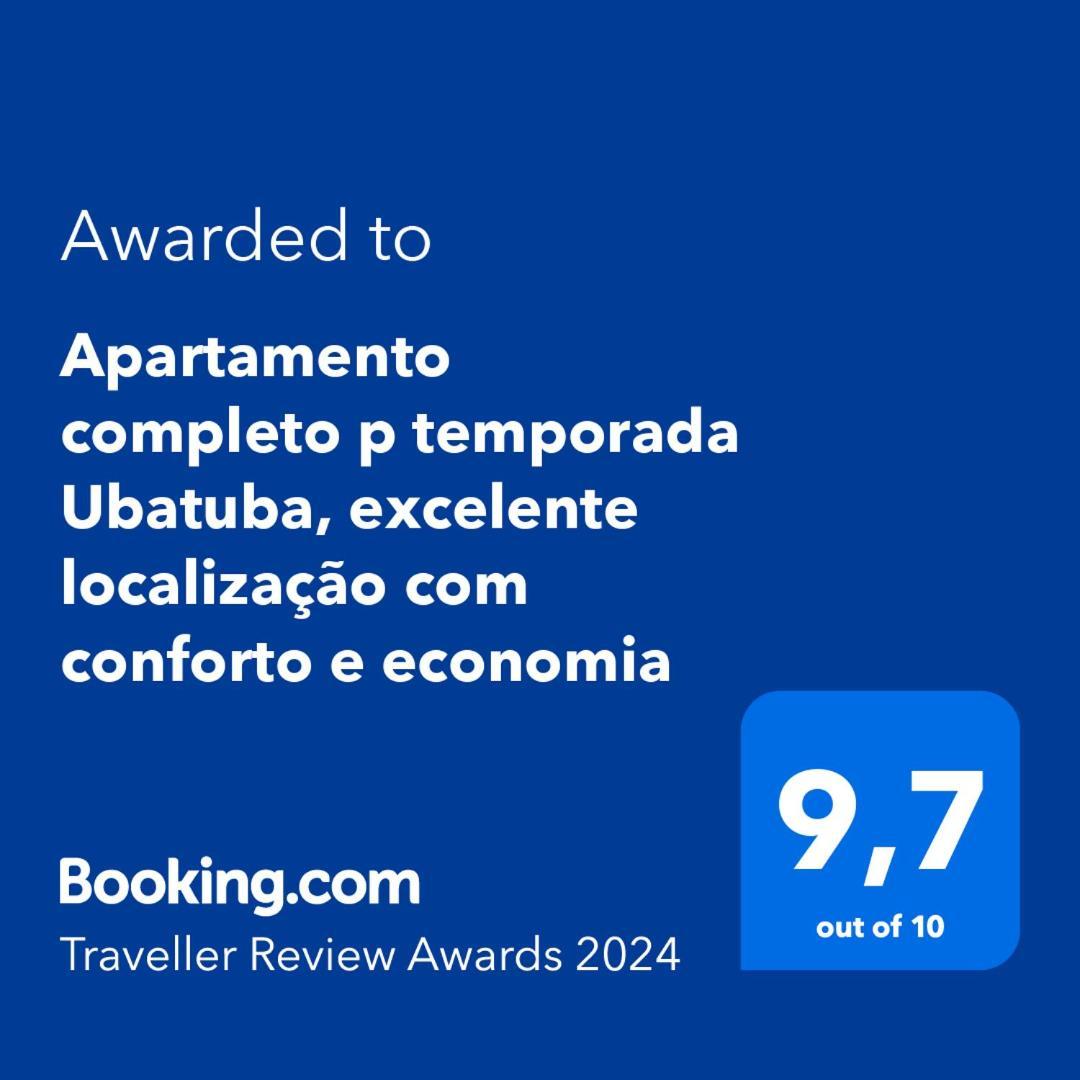 Apartamento Completo P Temporada Ubatuba, Excelente Localizacao Com Conforto E Economia Esterno foto