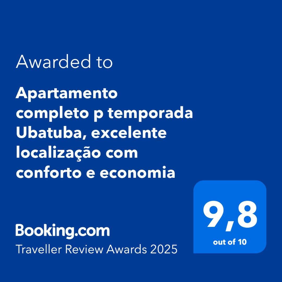 Apartamento Completo P Temporada Ubatuba, Excelente Localizacao Com Conforto E Economia Esterno foto